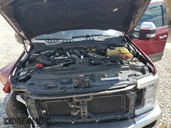 2019 Ford F-250 XL with VIN 1FT7W2BT5KEF75118, listed as a Copart auction lot 54693825 with 121,705 mi miles and Salvage title. Bid and sale history available at DreamBid. Image 11.