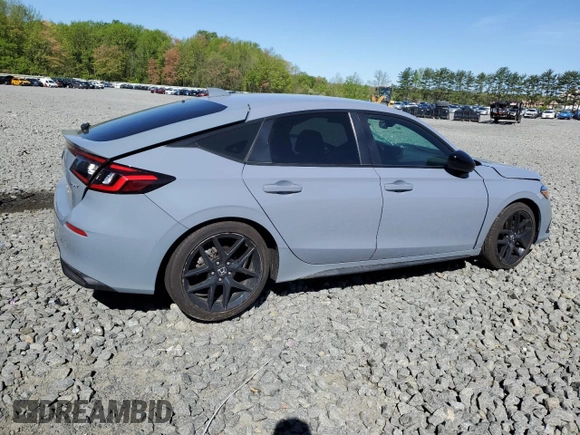 2023 Honda Civic Sport z VIN 19XFL2H85PE004313, wystawiony jako Copart lot #54268555 z przebiegiem Nie podano mil oraz Szkoda całkowita • Salvage title. Historia ofert i sprzedaży dostępna na DreamBid. Obrazek 3.