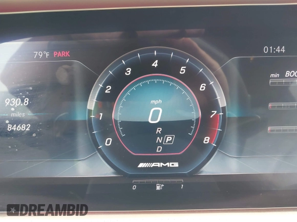 2019 Mercedes-Benz S 63 AMG with VIN WDDUG8JB6KA431294, listed as a IAAI auction lot 39937678 with 84,682 mi miles and . Bid and sale history available at DreamBid. Image 7.