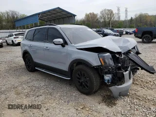 2024 Kia Telluride SX Prestige X-Pro with VIN 5XYP5DGC5RG454937, listed as a Copart auction lot 50768525 with 4,389 mi miles and Salvage title. Bid and sale history available at DreamBid. Image 4.