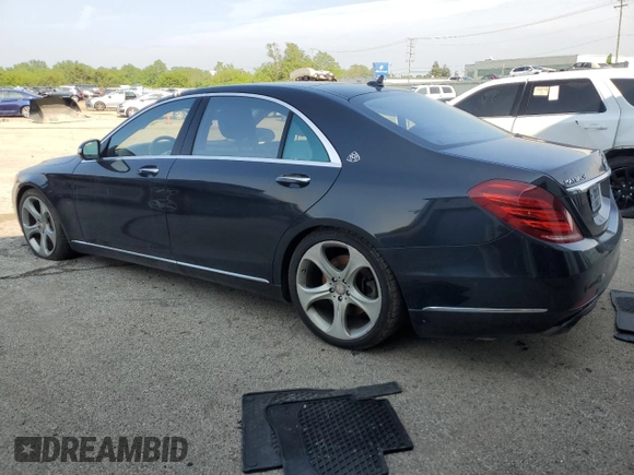 2015 Mercedes-Benz S 550 with VIN WDDUG8FB6FA084872, listed as a Copart auction lot 59763335 with 146,512 mi miles and Clean title. Bid and sale history available at DreamBid. Image 2.