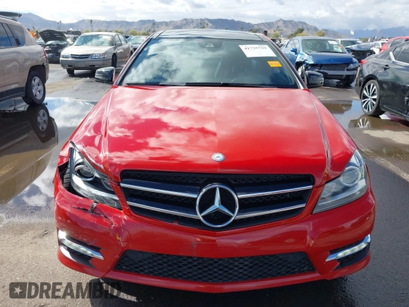 2015 Mercedes-Benz C-Class C 250 with VIN WDDGJ4HB8FG372362, listed as a IAAI auction lot 41735759 with 96,465 mi miles. Bid and sale history available at carsss.com. Image 12.