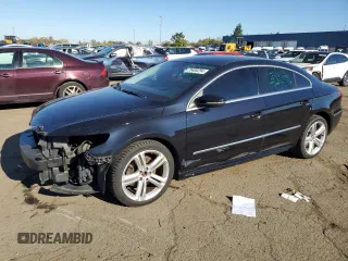 2013 Volkswagen CC R-Line with VIN WVWBP7AN0DE555448, listed as a Copart auction lot 75408294 with 104,475 mi miles and Clean Title. Bid and sale history available at carsss.com. Image 1.
