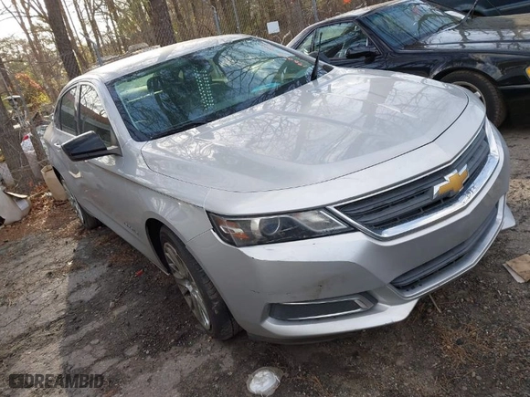 2016 Chevrolet Impala LS with VIN 2G11X5SA7G9196000, listed as a IAAI auction lot 41676145 with 138,874 mi miles. Bid and sale history available at carsss.com. Image 1.
