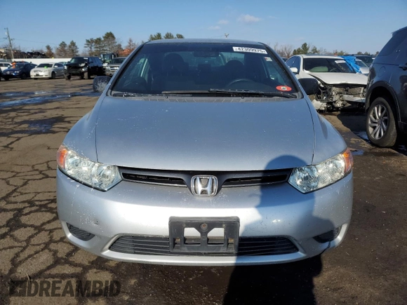 2006 Honda Civic Cpe DX with VIN 2HGFG12276H511530, listed as a Copart auction lot 42309975 with 173,540 mi miles and Salvage Title. Bid and sale history available at carsss.com. Image 5.