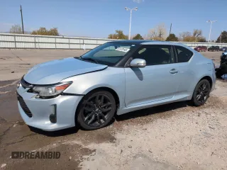 2014 Scion tC with VIN JTKJF5C78E3066805, listed as a Copart auction lot 52470145 with 82,111 mi miles and Salvage Title. Bid and sale history available at carsss.com. Image 1.