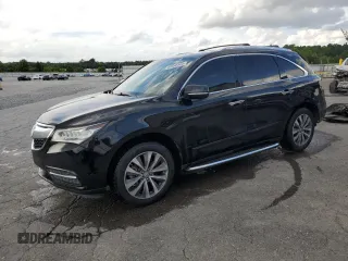 2014 Acura MDX Technology with VIN 5FRYD4H41EB001381, listed as a Copart auction lot 60638525 with 183,403 mi miles and Salvage title. Bid and sale history available at DreamBid. Image 1.