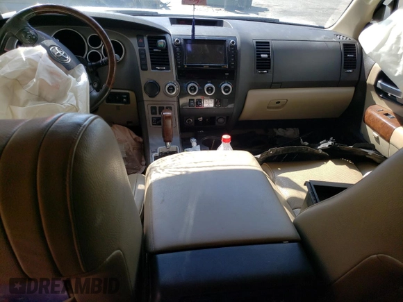 2010 Toyota Sequoia Platinum with VIN 5TDYY5G15AS024882, listed as a Copart auction lot 73760524 with 239,395 mi miles and Salvage Title. Bid and sale history available at carsss.com. Image 8.