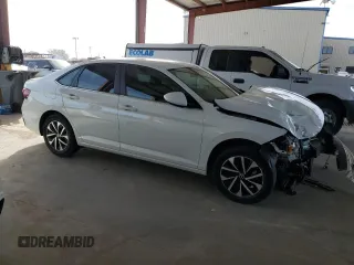 2023 Volkswagen Jetta S with VIN 3VW5M7BU4PM045577, listed as a Copart auction lot 48581855 with 54,432 mi miles and Clean title. Bid and sale history available at DreamBid. Image 4.
