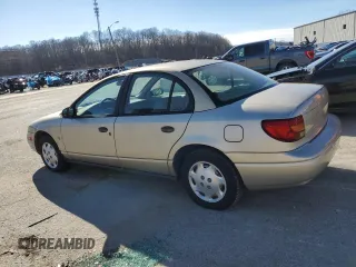 2000 Saturn SL with VIN 1G8ZH5288YZ245047, listed as a Copart auction lot 41533785 with 135,285 mi miles and Non Repairable. Bid and sale history available at carsss.com. Image 2.