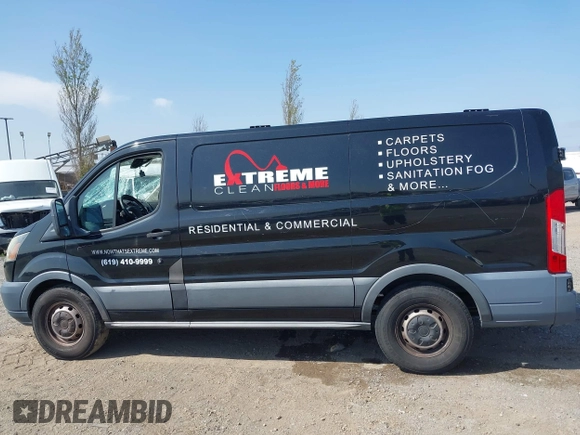 2015 Ford Transit Cargo with VIN 1FTYE1YM1FKA21664, listed as a IAAI auction lot 42086151 with 227,108 mi miles. Bid and sale history available at carsss.com. Image 14.