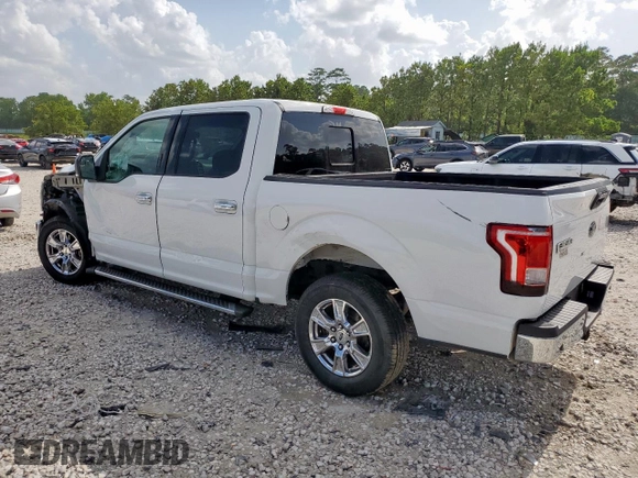 2017 Ford F-150 XL with VIN 1FTEW1C80HFB77877, listed as a Copart auction lot 61271855 with 189,185 mi miles and Salvage title. Bid and sale history available at DreamBid. Image 2.