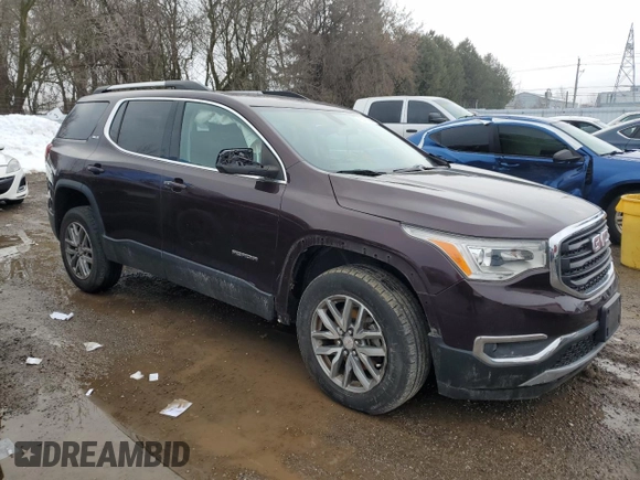2017 GMC Acadia SLE with VIN 1GKKNLLS3HZ240535, listed as a Copart auction lot 83403414 with 0 mi miles and Clean Title. Bid and sale history available at carsss.com. Image 4.