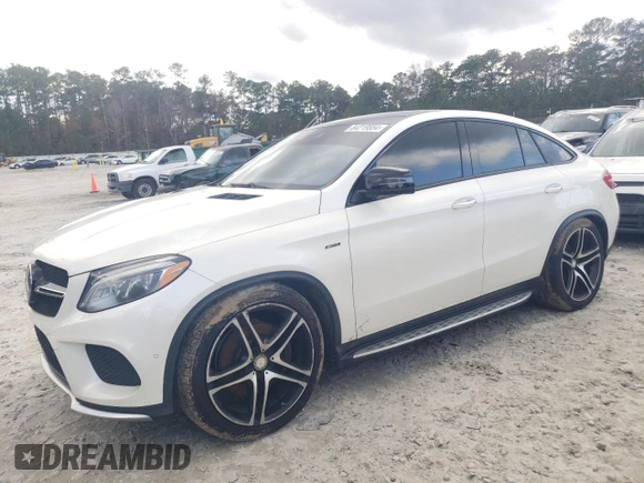 2016 Mercedes-Benz GLE 450 AMG z VIN 4JGED6EB2GA021035, wystawiony jako Copart lot #84219554 z przebiegiem 118 943 mil mil oraz Szkoda całkowita • Salvage title. Historia ofert i sprzedaży dostępna na DreamBid. Obrazek 1.