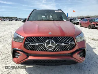 2025 Mercedes-Benz GLE 450 with VIN 4JGFB5KB1SB336260, listed as a Copart auction lot 48842765 with 11 mi miles and Salvage title. Bid and sale history available at DreamBid. Image 5.
