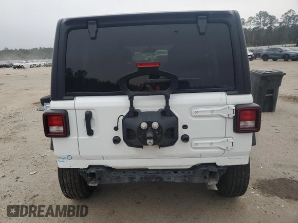 2023 Jeep Wrangler Sport S with VIN 1C4HJXDN6PW634600, listed as a Copart auction lot 85151924 with 26,111 mi miles and Clean Title. Bid and sale history available at DreamBid. Image 6.