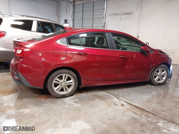 2017 Chevrolet Cruze LT with VIN 1G1BE5SM4H7169750, listed as a IAAI auction lot 41406132 with NaN miles. Bid and sale history available at carsss.com. Image 13.