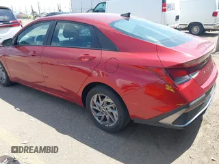 2024 Hyundai Elantra SEL with VIN KMHLM4DG3RU653519, listed as a IAAI auction lot 42761312 with 42,358 mi miles and . Bid and sale history available at DreamBid. Image 3.