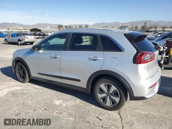 2018 Kia Niro FE with VIN KNDCB3LC8J5207495, listed as a Copart auction lot 85338254 with 81,302 mi miles and Salvage Title. Bid and sale history available at carsss.com. Image 2.