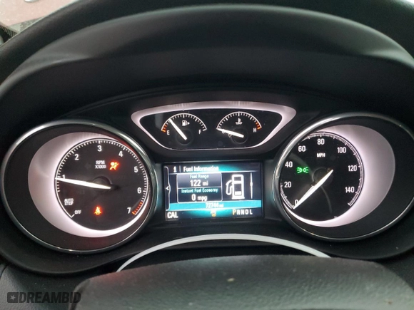 2019 Buick Envision Preferred with VIN LRBFXBSA4KD003985, listed as a Copart auction lot 43929585 with 72,744 mi miles and Salvage Title. Bid and sale history available at carsss.com. Image 9.