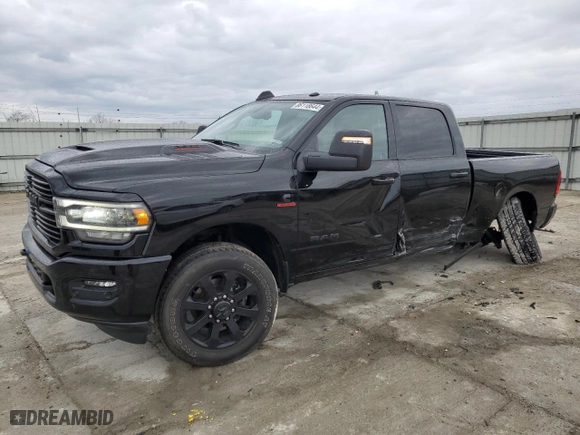 2024 Ram 2500 Laramie with VIN 3C6UR5FL9RG117209, listed as a Copart auction lot 86118644 with 33,154 mi miles and Salvage Title. Bid and sale history available at carsss.com. Image 1.