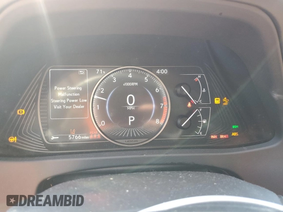2022 Lexus UX 200 с VIN JTHP3JBH7N2048331, выставлен на аукционе Copart как лот 50312795 с пробегом 5 766 миль миль и Списание • Salvage title. История ставок и продаж доступна на DreamBid. Изображение 9.