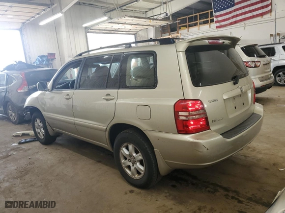 2003 Toyota Highlander with VIN JTEHF21A130121205, listed as a Copart auction lot 49322465 with 194,266 mi miles and Salvage Title. Bid and sale history available at carsss.com. Image 2.