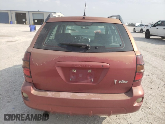 2005 Pontiac Vibe with VIN 5Y2SL63815Z482680, listed as a Copart auction lot 55525834 with 179,457 mi miles and Clean Title. Bid and sale history available at carsss.com. Image 6.