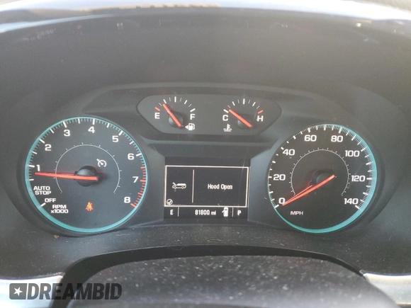 2023 Chevrolet Traverse LT Cloth with VIN 1GNERGKW6PJ148672, listed as a Copart auction lot 49722365 with 81,800 mi miles and Salvage title. Bid and sale history available at DreamBid. Image 9.