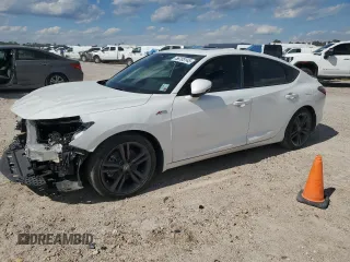 2024 Acura Integra Technology z VIN 19UDE4H65RA005495, wystawiony jako Copart lot #56703145 z przebiegiem 34 468 mil mil oraz Szkoda całkowita • Salvage title. Historia ofert i sprzedaży dostępna na DreamBid. Obrazek 1.