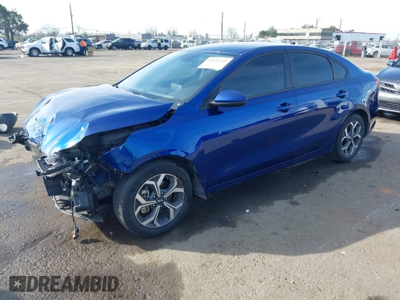 2021 Kia Forte FE with VIN 3KPF24AD6ME290691, listed as a IAAI auction lot 41676149 with 54,801 mi miles. Bid and sale history available at carsss.com. Image 18.