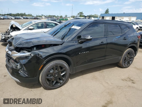 2022 Chevrolet Blazer LT with VIN 3GNKBJR48NS182486, listed as a Copart auction lot 70407074 with 59,774 mi miles and Non repairable. Bid and sale history available at DreamBid. Image 1.
