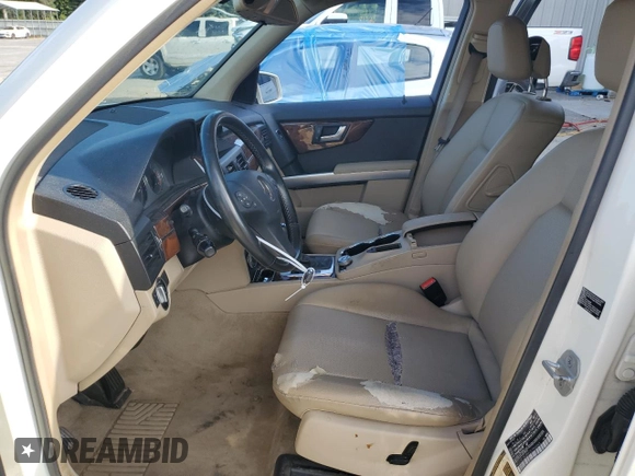 2012 Mercedes-Benz GLK 350 with VIN WDCGG5GB4CF783043, listed as a Copart auction lot 68668544 with 252,564 mi miles and Salvage Title. Bid and sale history available at DreamBid. Image 7.