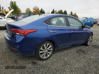 2021 Hyundai Accent Limited with VIN 3KPC34A67ME152725, listed as a Copart auction lot 74799464 with 24,519 mi miles and Salvage Title. Bid and sale history available at carsss.com. Image 3.