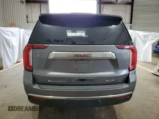 2021 GMC Yukon XL SLT with VIN 1GKS2GKT1MR310067, listed as a Copart auction lot 43961045 with 112,946 mi miles and Salvage Title. Bid and sale history available at carsss.com. Image 6.