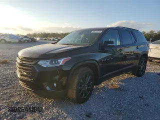 2021 Chevrolet Traverse RS with VIN 1GNERJKW3MJ180696, listed as a Copart auction lot 80042674 with 109,594 mi miles and Salvage Title. Bid and sale history available at carsss.com. Image 1.