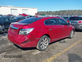 2012 Buick LaCrosse Leather with VIN 1G4GC5E32CF362222, listed as a IAAI auction lot 41816120 with 268,876 mi miles. Bid and sale history available at carsss.com. Image 4.