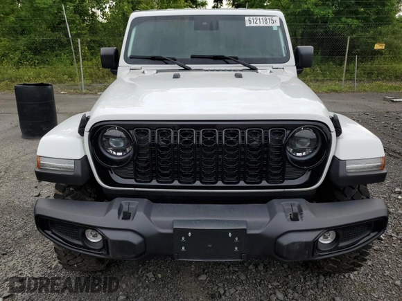 2024 Jeep Gladiator Sport S z VIN 1C6HJTAG0RL121370, wystawiony jako Copart lot #61211815 z przebiegiem 17 928 mil mil oraz Szkoda całkowita • Salvage title. Historia ofert i sprzedaży dostępna na DreamBid. Obrazek 5.