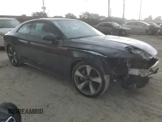 2020 Audi A5 Premium Plus z VIN WAUTNAF55LA003821, wystawiony jako Copart lot #60146443 z przebiegiem 8 100 mil mil oraz . Historia ofert i sprzedaży dostępna na DreamBid. Obrazek 4.
