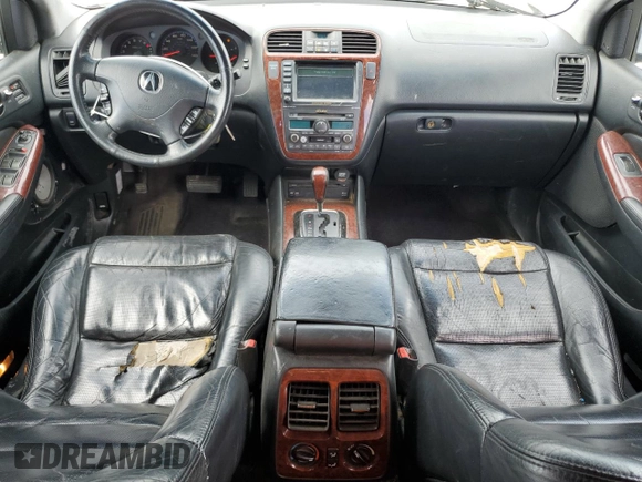 2004 Acura MDX Touring Pkg RES w/Nav with VIN 2HNYD18954H506094, listed as a Copart auction lot 52831585 with 218,658 mi miles and Salvage Title. Bid and sale history available at carsss.com. Image 8.