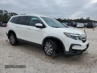 2019 Honda Pilot EX-L with VIN 5FNYF5H58KB005465, listed as a Copart auction lot 87206874 with 31,272 mi miles and Clean title. Bid and sale history available at DreamBid. Image 4.