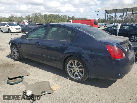 2006 Nissan Maxima 3.5 SE with VIN 1N4BA41E86C850429, listed as a Copart auction lot 47683615 with 137,776 mi miles and Salvage Title. Bid and sale history available at carsss.com. Image 2.