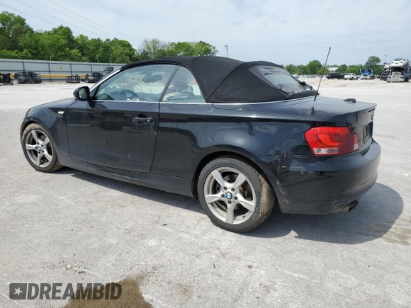 2012 BMW 1 Series 128i z VIN WBAUN1C53CVH84178, wystawiony jako Copart lot #80504034 z przebiegiem Nie podano mil oraz Szkoda całkowita • Salvage title. Historia ofert i sprzedaży dostępna na DreamBid. Obrazek 2.