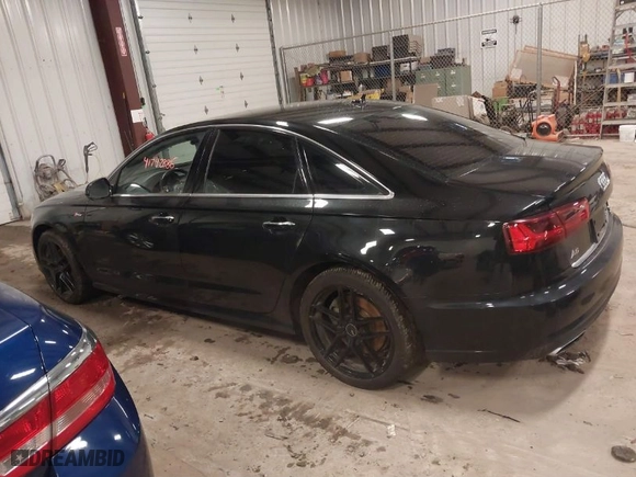 2016 Audi A6 3.0T Premium Plus with VIN WAUFGAFC3GN001540, listed as a IAAI auction lot 41742886 with NaN miles. Bid and sale history available at carsss.com. Image 14.