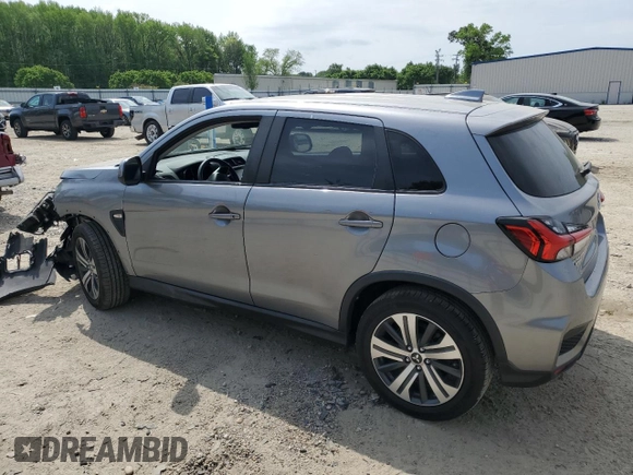 2021 Mitsubishi Outlander ES z VIN JA4ARUAU7MU035906, wystawiony jako Copart lot #53797015 z przebiegiem 72 049 mil mil oraz Szkoda całkowita • Salvage title. Historia ofert i sprzedaży dostępna na DreamBid. Obrazek 2.
