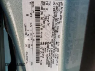2012 Ford Focus SE с VIN 1FAHP3F21CL254804, выставлен на аукционе Copart как лот 59048665 с пробегом 117 566 миль миль и Списание • Salvage title. История ставок и продаж доступна на DreamBid. Изображение 12.