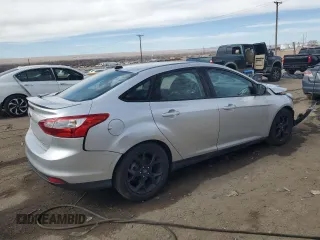 2014 Ford Focus SE with VIN 1FADP3F26EL216843, listed as a Copart auction lot 46090705 with 63,575 mi miles and Salvage Title. Bid and sale history available at carsss.com. Image 3.