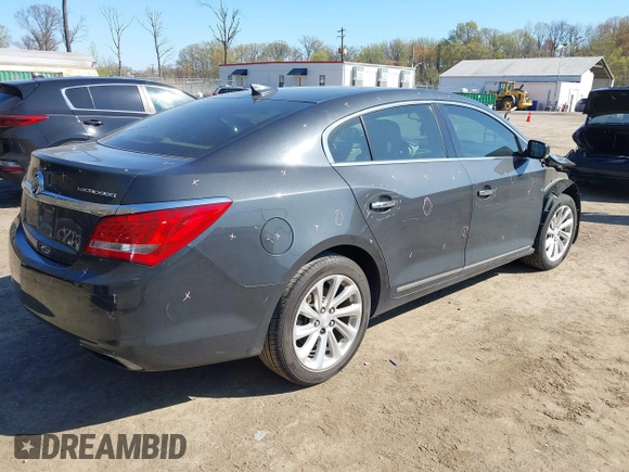 2015 Buick LaCrosse Premium I with VIN 1G4GD5G34FF333786, listed as a IAAI auction lot 41979144 with 145,345 mi miles. Bid and sale history available at carsss.com. Image 4.