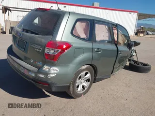 2014 Subaru Forester 2.5i with VIN JF2SJAACXEG459329, listed as a IAAI auction lot 41056648 with 172,145 mi miles. Bid and sale history available at carsss.com. Image 4.