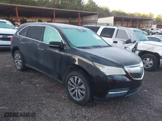2014 Acura MDX Tech Pkg with VIN 5FRYD4H44EB015291, listed as a IAAI auction lot 41605897 with 245,873 mi miles. Bid and sale history available at carsss.com. Image 1.